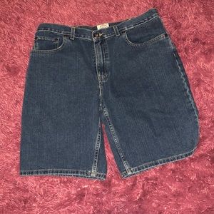 Men’s denim shorts